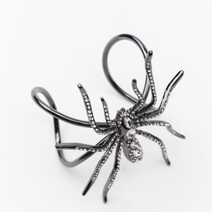 SPIDER RHINESTONE BRACELET
ANTHRACITE GREY